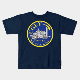 103rd Fighter Squadron Kids T-Shirt